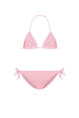 Bikini Holly da bambina  in nylon rosa SAINT BARTH KIDS | HOL000100595L